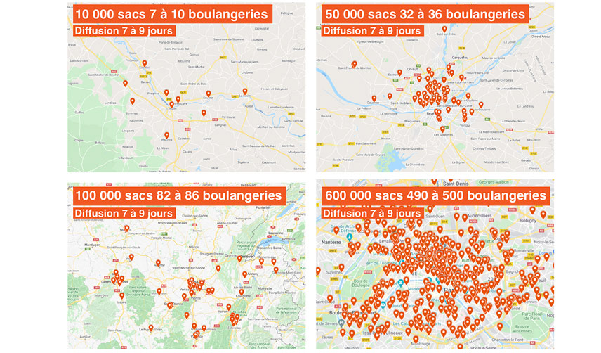 sac à pain boulangerie
